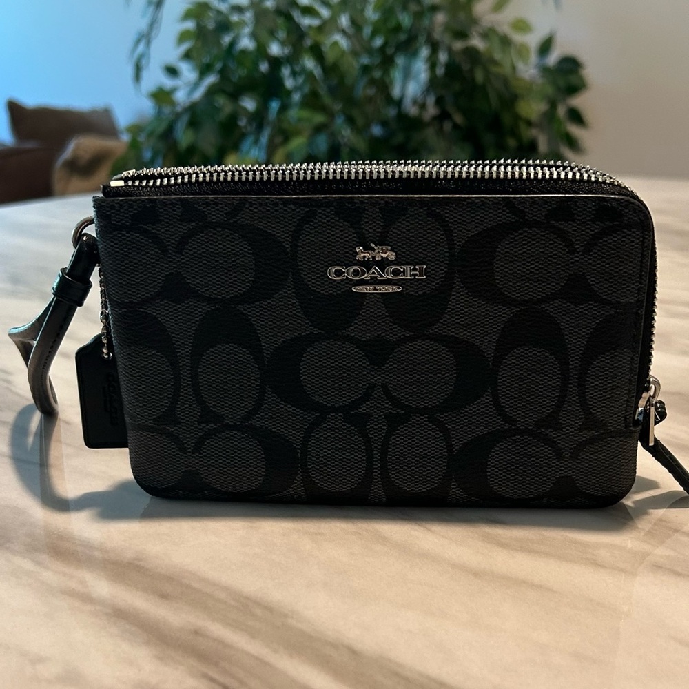 Coach Signature Wristlet